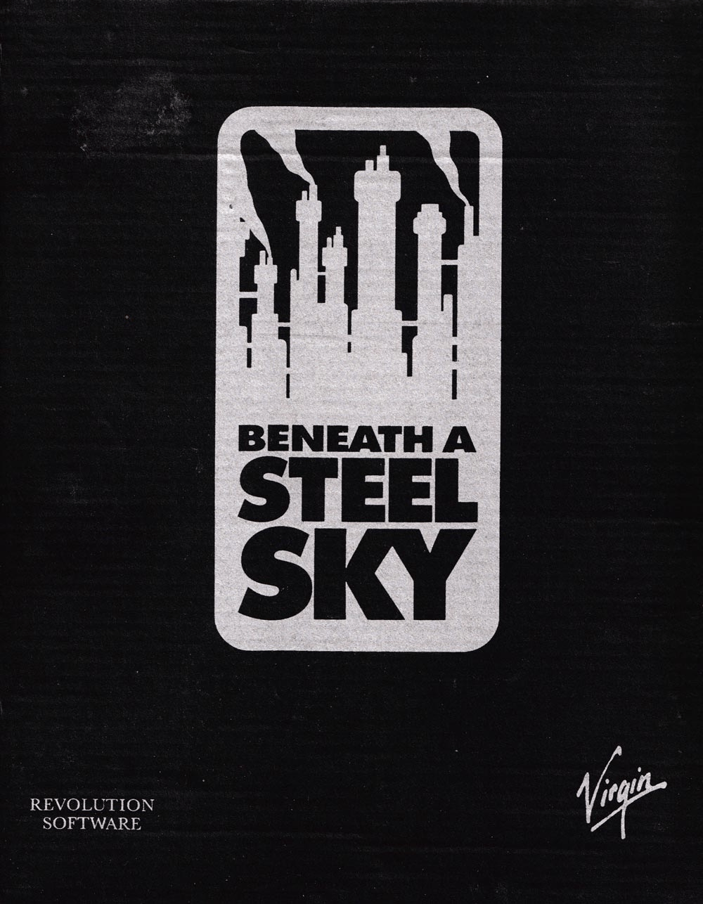 Beneath a Steel Sky box art for Amiga